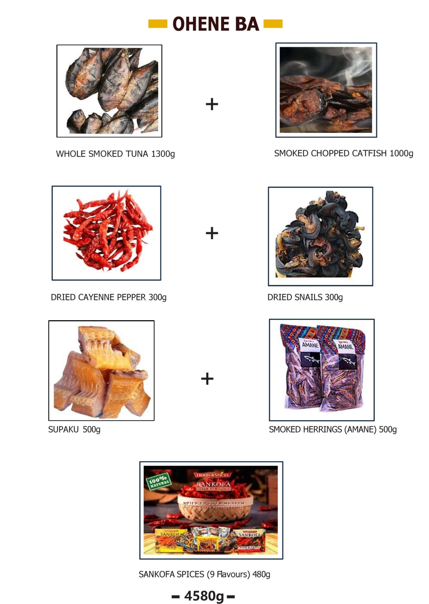 OHENE BA Combo Pack (4580g)